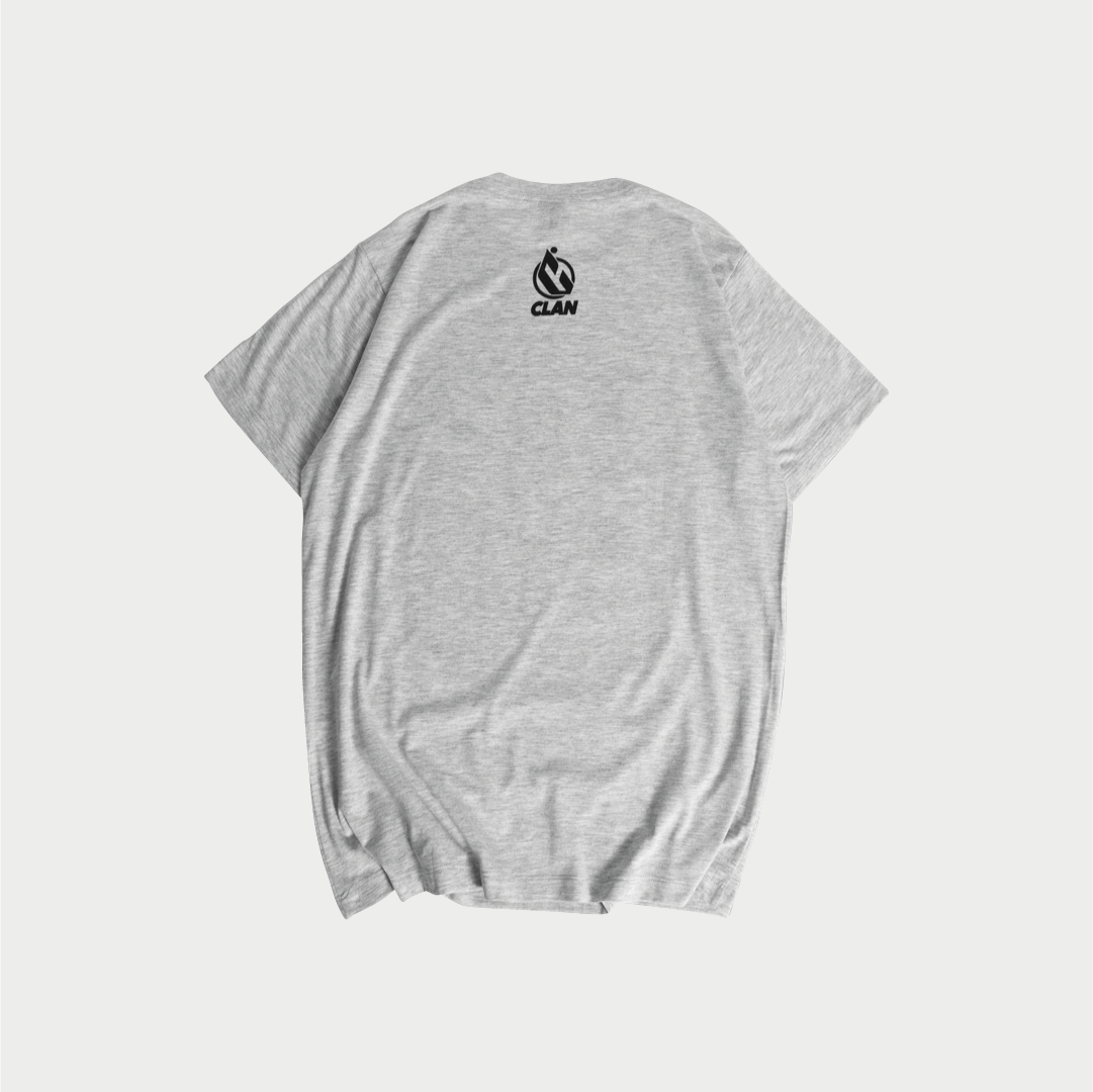 T-shirt- Hip Hop Clan grey