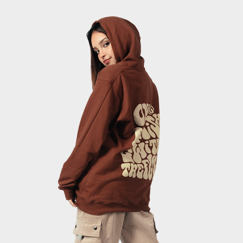 Hoddie- Only dead fish