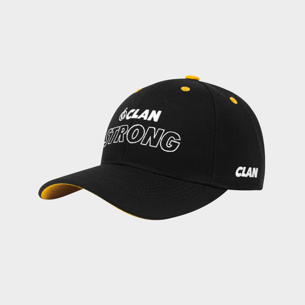 Strapback hat - Clan Strong Black
