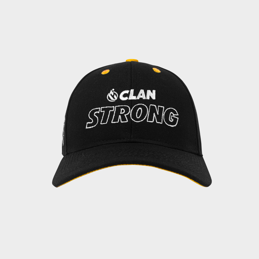 Strapback hat - Clan Strong Black