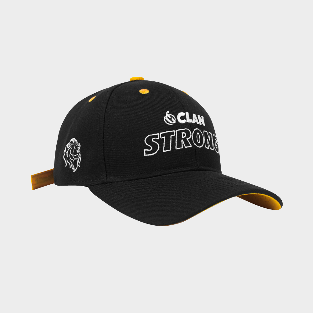 Strapback hat - Clan Strong Black