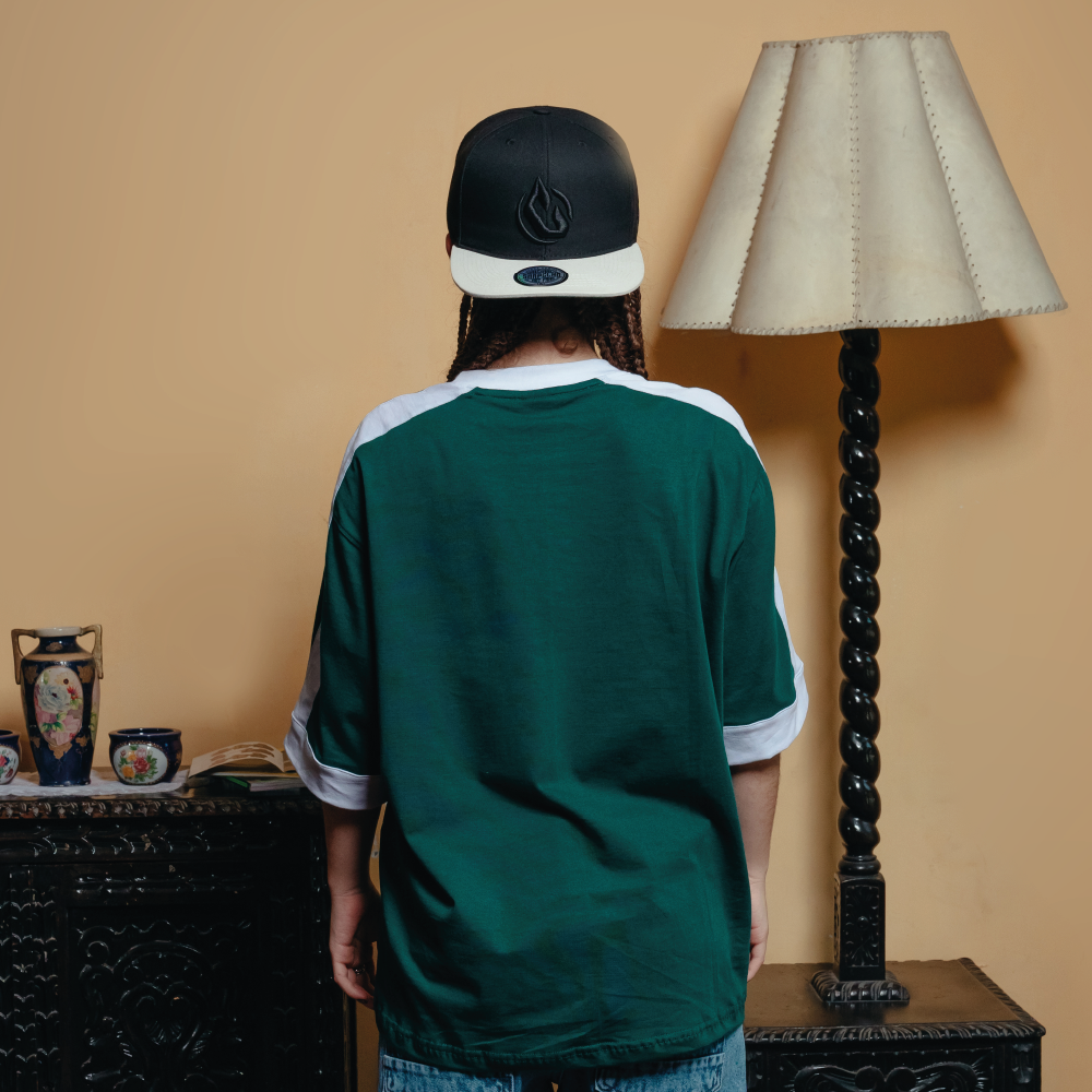 T-shirt- Family green