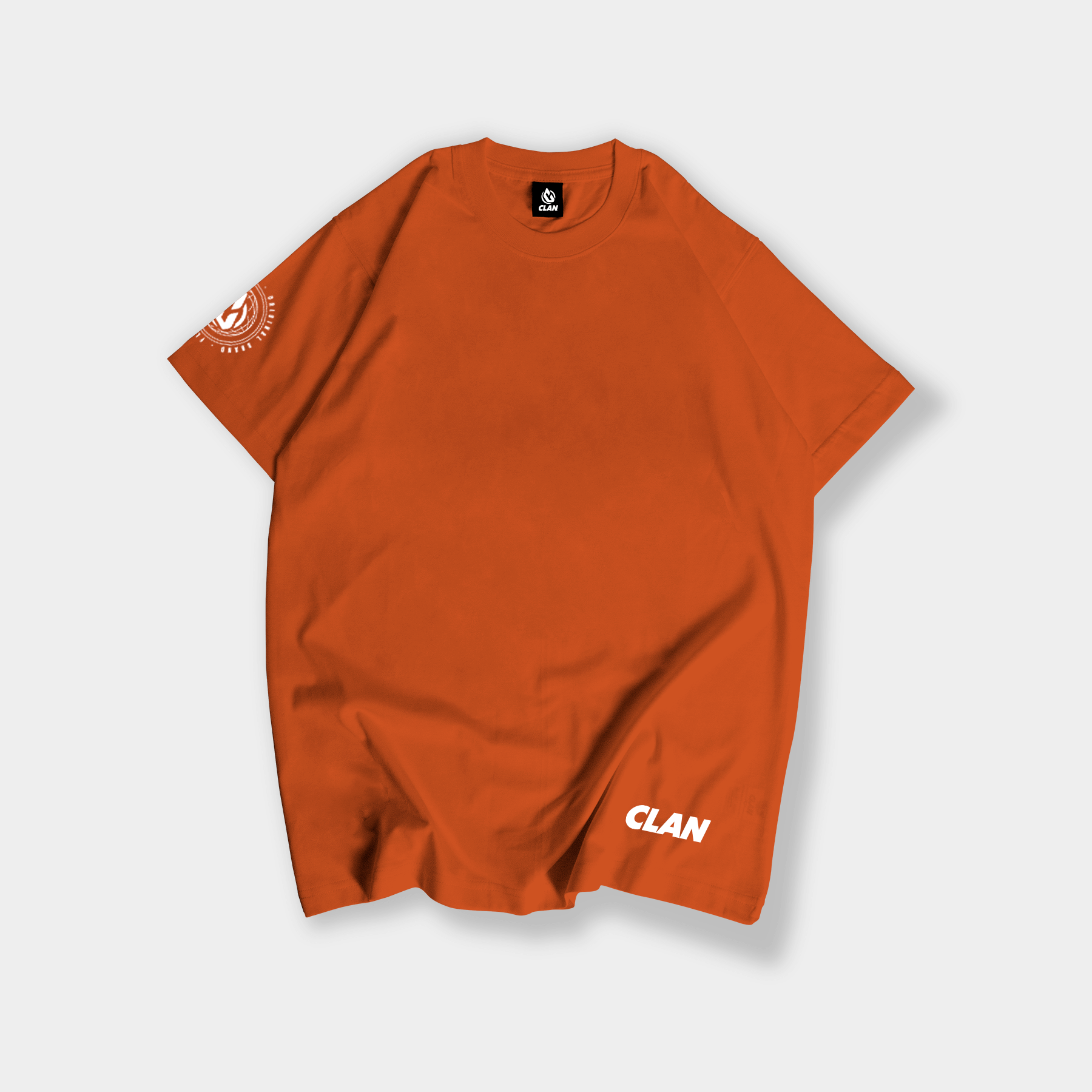 T-shirt- Flow of another galaxy orange