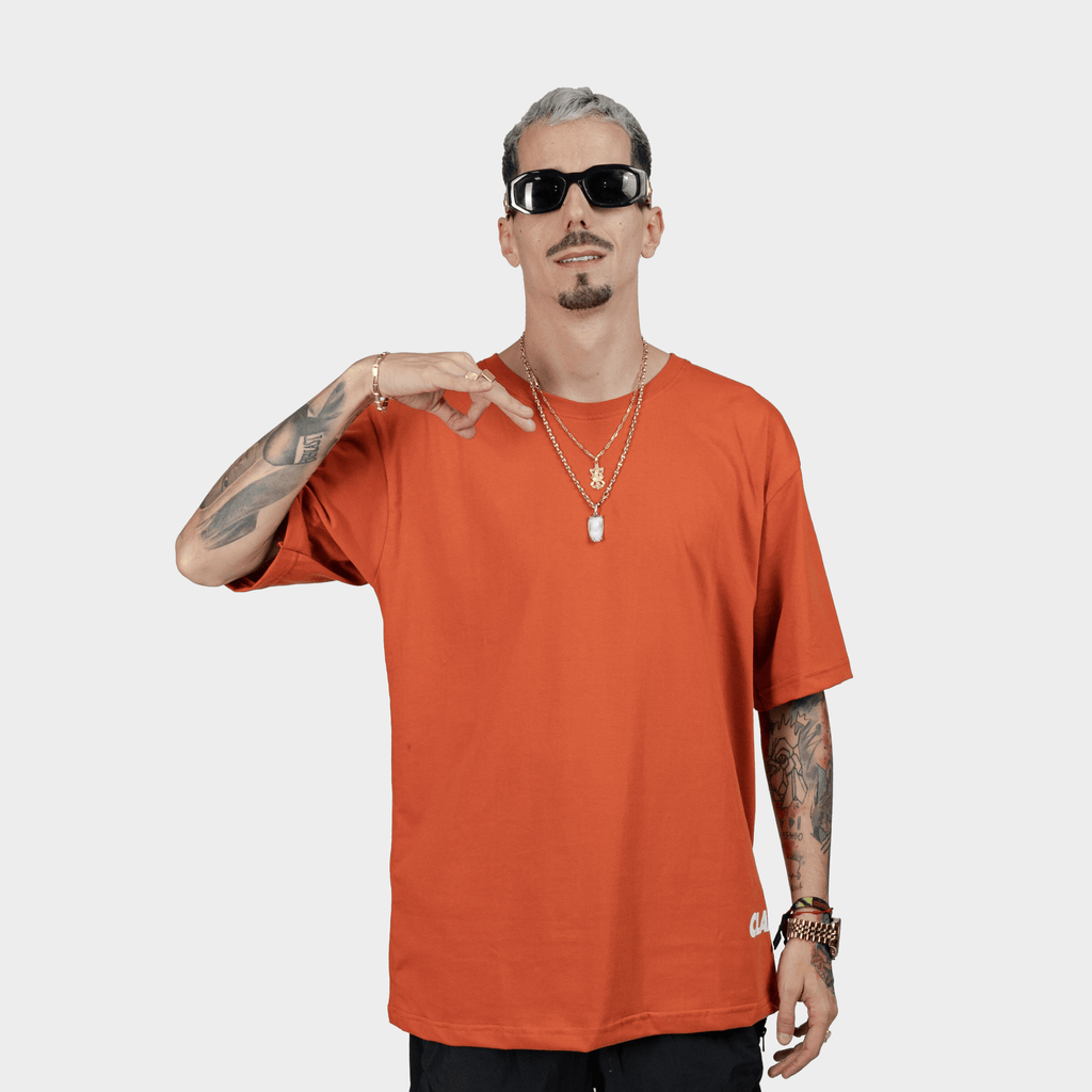 T-shirt- Flow of another galaxy orange