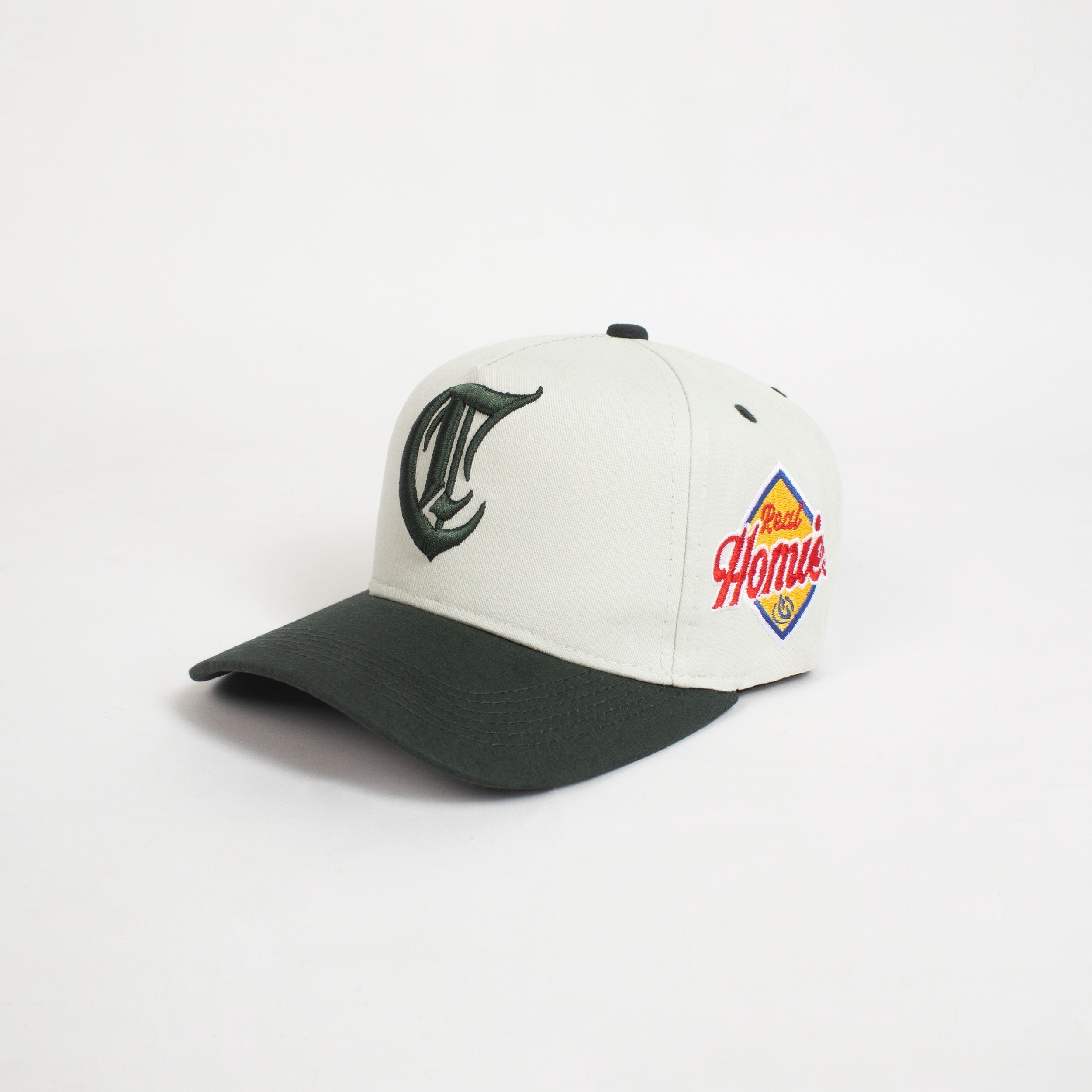 Snapback hat - ISO Clan White-Green