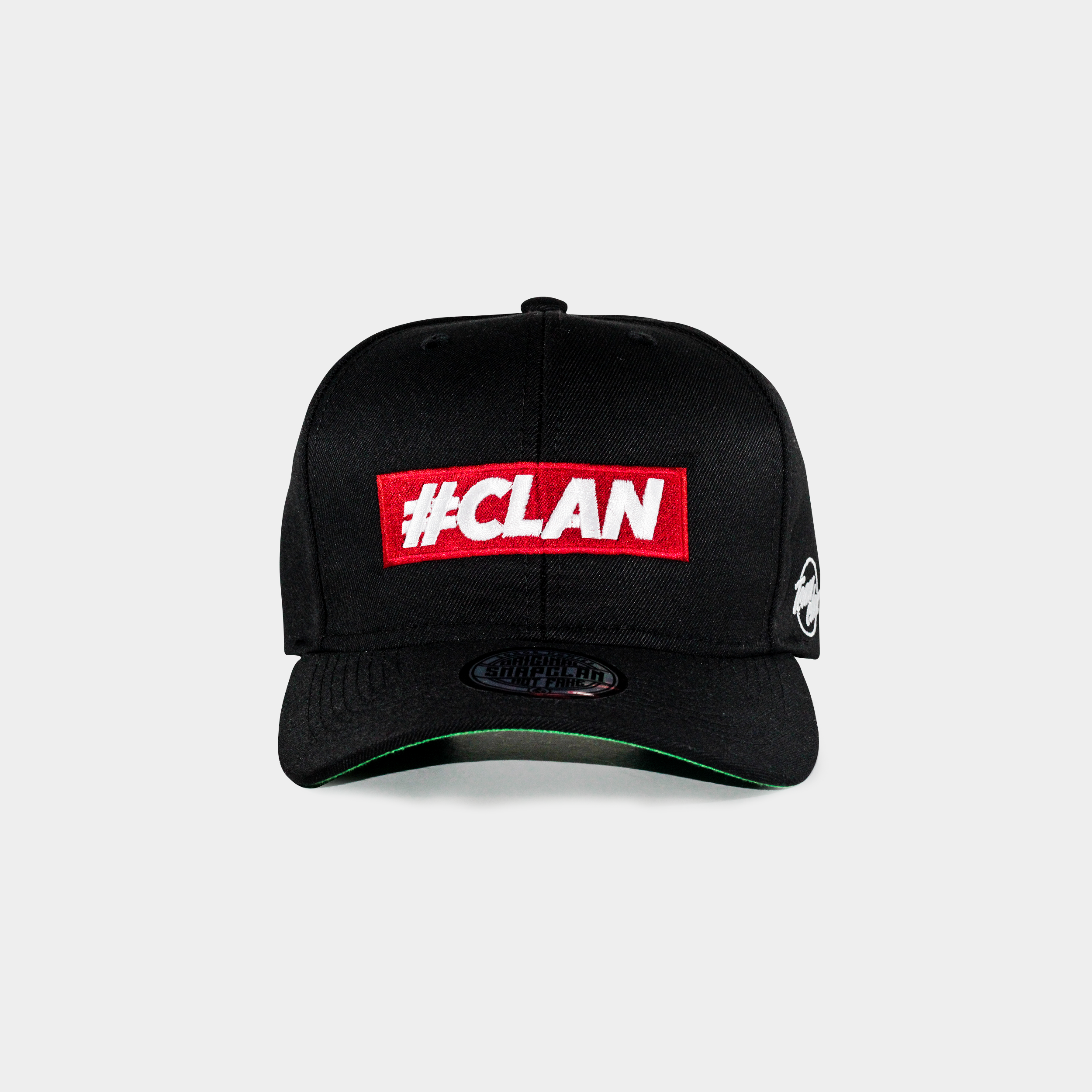 Snapback hat - #Clan Black