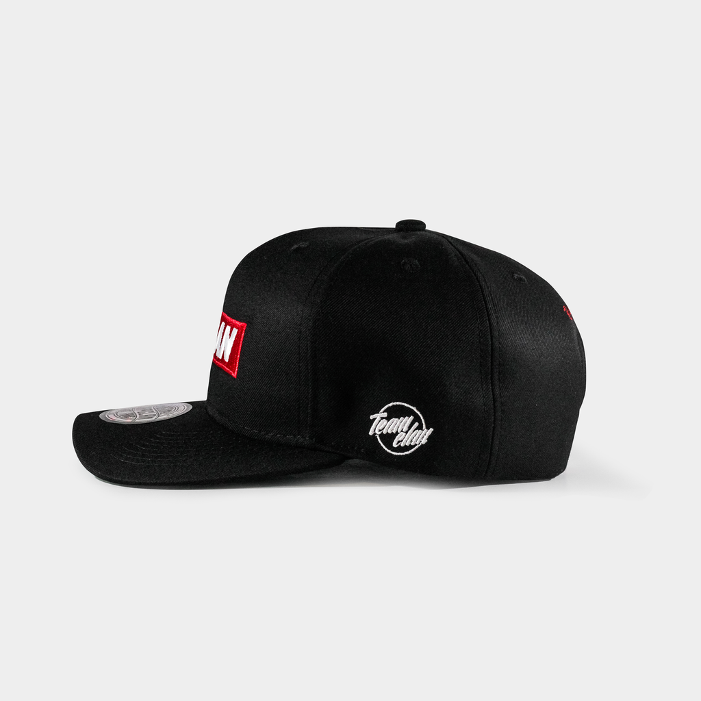 Snapback hat - #Clan Black