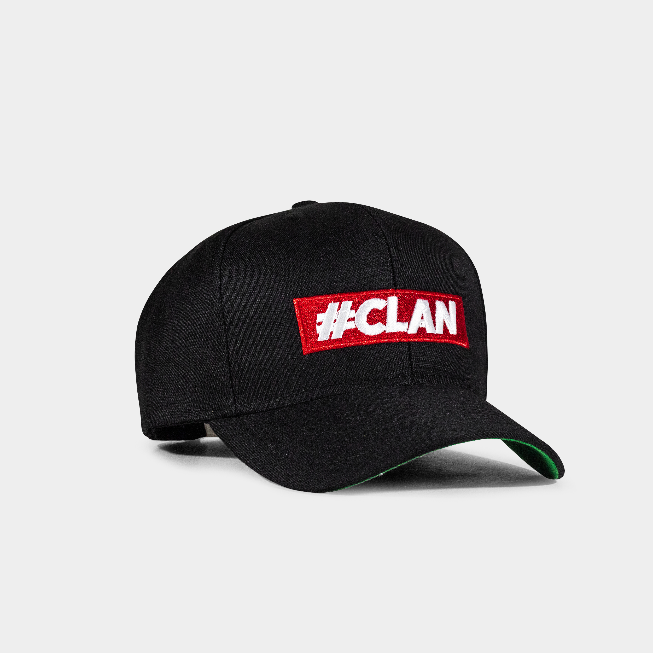 Snapback hat - #Clan Black