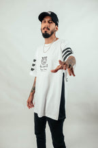 T-shirt- Tiger white
