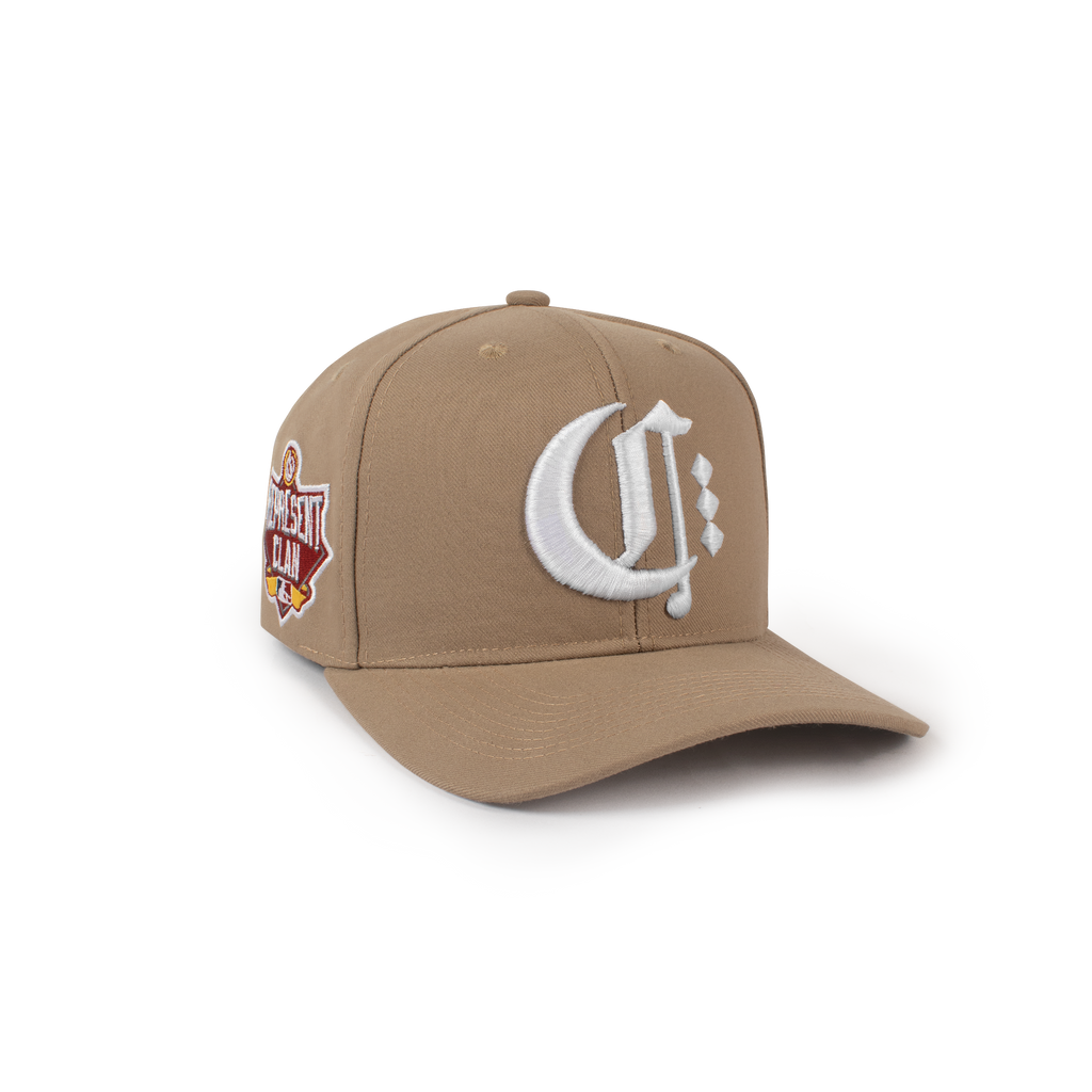 Strapback hat - ISO Clan sand