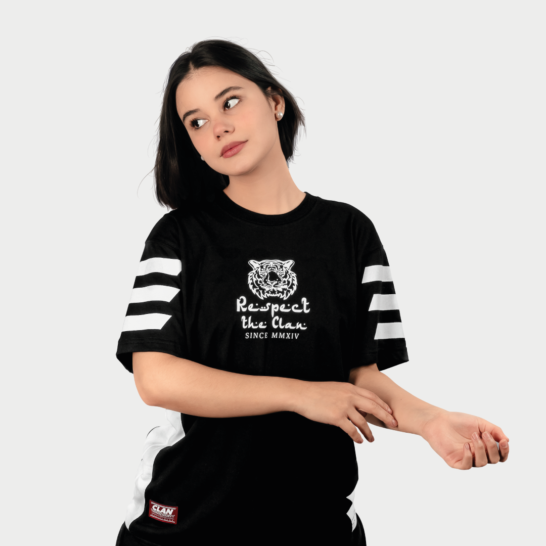 T-shirt- Tiger black