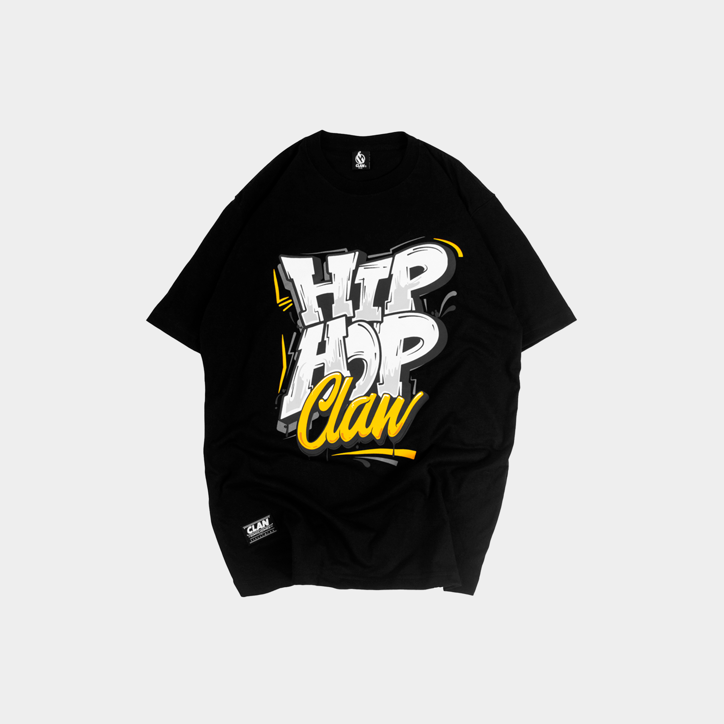 T-shirt- Hip Hop Clan Black